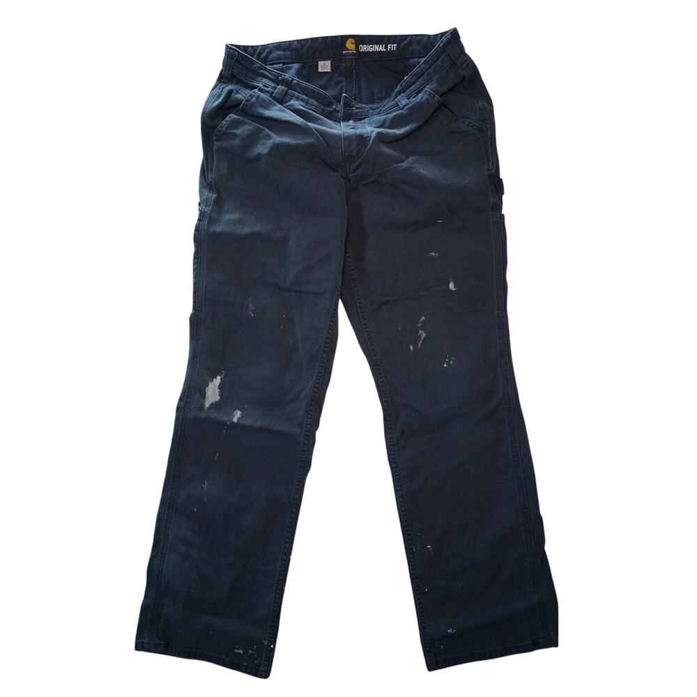 Carhartt Original Fit Distressed Paint Splatter Pants